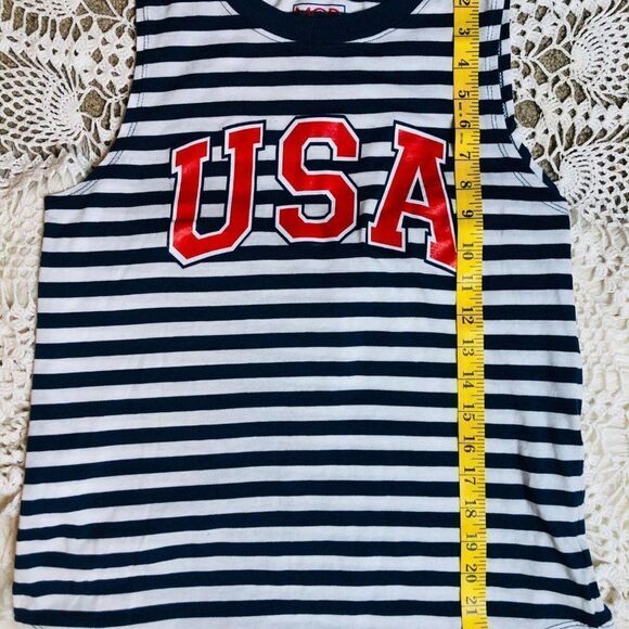 Modern Lux USA 4th of July Striped Tank Top - Picture 4 of 8